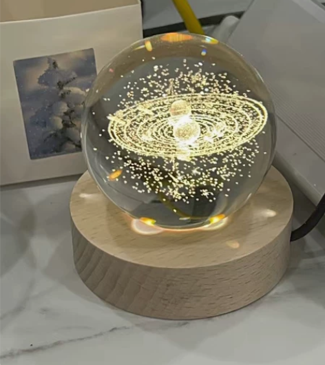 全新宇宙系列水晶球小夜灯，10.5元包邮 ...