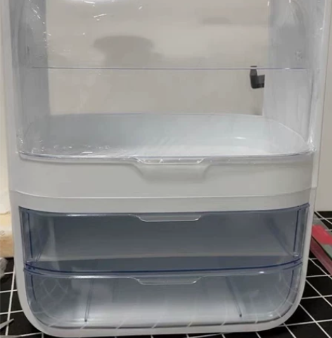 送女友送闺蜜简约网红化妆品收纳盒家用大容量...