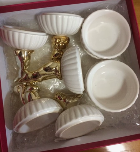 北欧首饰盒女戒指耳环项链珠宝陶瓷收纳桌面饰...