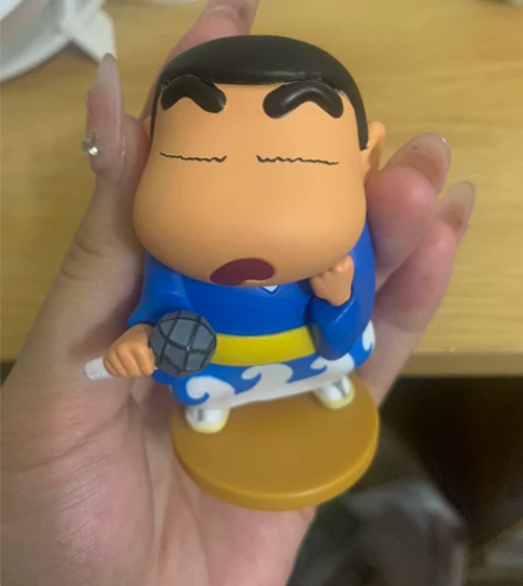 出闲置!蜡笔小新日常系列盲盒确认款潮玩具职...