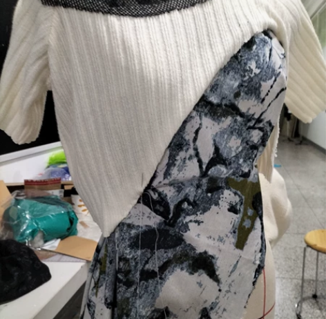 服装设计成品作业/立裁作业/拼接 可上身，...