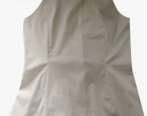 挖肩衬衫 蓝色白色版本都出，我胖了，不适合...