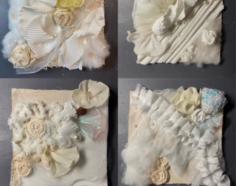 《云端》系列主题面料再造 服装面料二次...