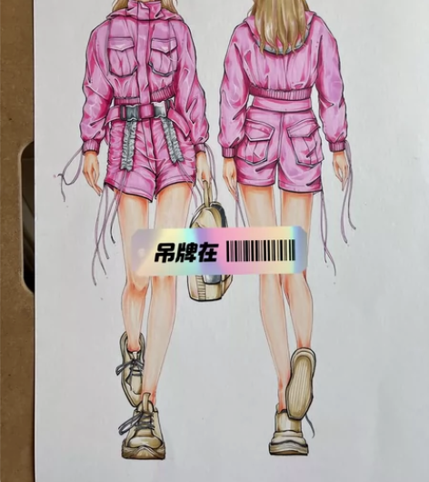 开始接单啦！！服装效果手绘图 procre...