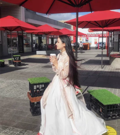 子颂东方美学设计 影惊鸿 游园惊梦汉服齐胸...