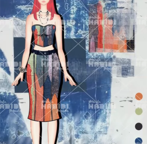 服装设计稿 代出图 procreate电子...