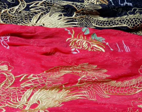 全新汉服披帛刺绣龙腾cosplay 风调雨...