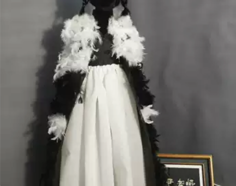 尹设计儿童国潮风环保服亲子男童旗袍走秀复古...