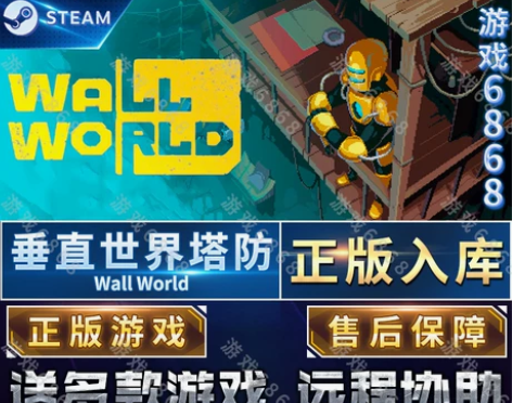 Steam正版垂直世界塔防国区全球区激活入...