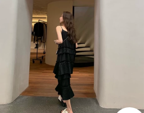 YUYUREAL－21SS 小个子a字黑色...