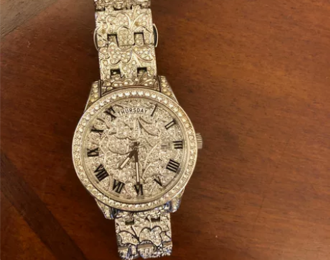 blingbling满钻手表时装表 很新 ...