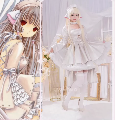 【预售】人形电脑天使心小叽m全套cos服悠...