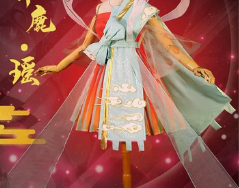 ?【初兽猫】 王者荣耀遇见神鹿瑶cospl...