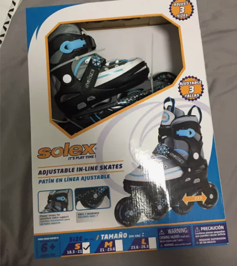 溜冰鞋旱冰鞋 全新未拆封的