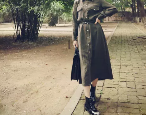 ?【午夜军魂】乔丢丢原创-新款复古军旅风超...