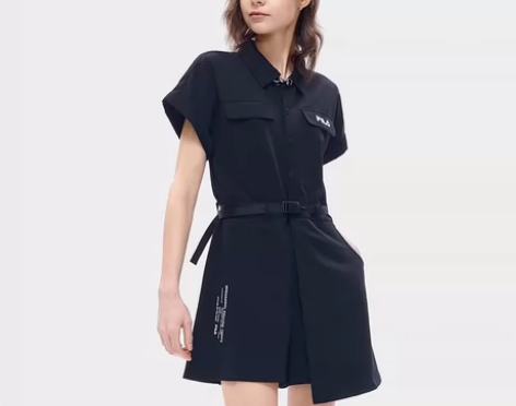 斐乐潮牌女子连体裤 2023夏季休闲薄款运...