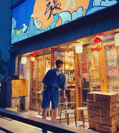 牛仔连体裤工装服男女宽松直筒连体衣（码数：...