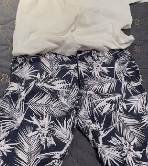 男士短裤  棉麻质量  透气 百搭 感兴趣...