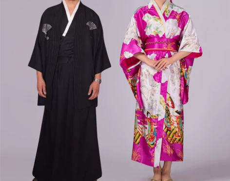 古装日本和服女正装传统改良名族男士和服舞台...