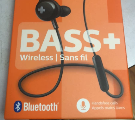 飞利浦蓝牙耳机 型号SHB4305黑色。实...