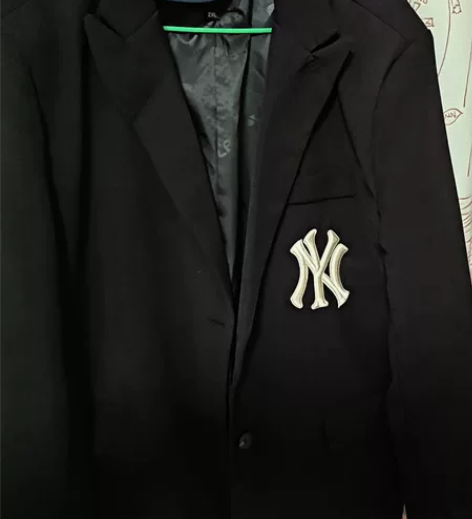 潮流MLB 西装外套棒球服新男女NY洋基队...