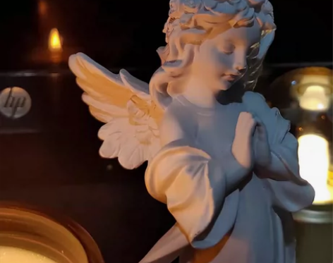 【仓库清仓价】ins法式小摆件 祈祷天使摆...