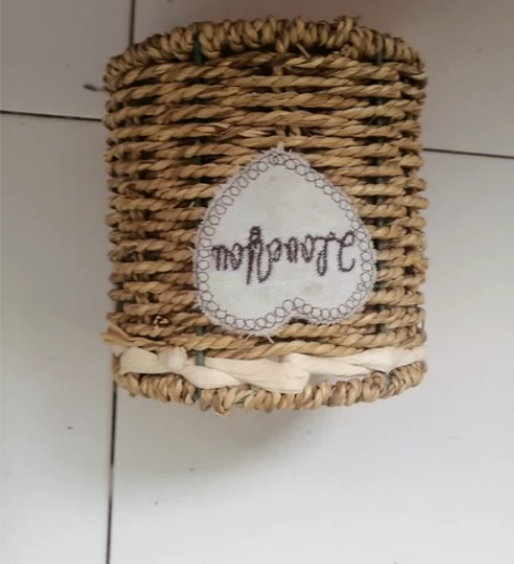 家里闲置编制花篮，需要可以联系我，地址:上...