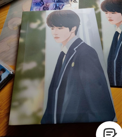 【出/实拍】刘耀文无框画送同款海报 ?发错...