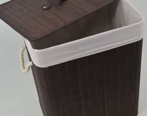 收纳箱 竹编编织收纳盒衣服玩具收纳筐收纳桶...