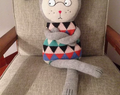 外贸出品美国大牌正品原单超级可爱的毛线娃娃...