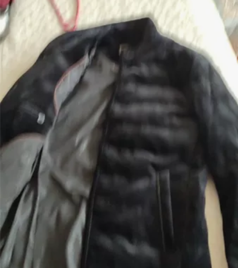 正品花花公子黑色羽绒服170/88A 感兴...