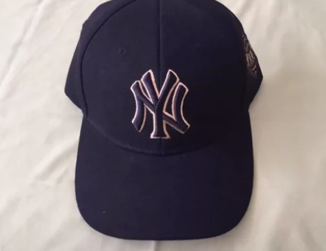 Mlb刺绣棒球帽，头围56-63可调节，全...