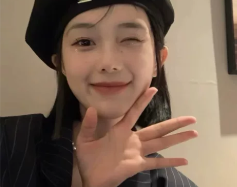 假发帽子女贝雷帽大头围可拆卸秋冬短发日系i...