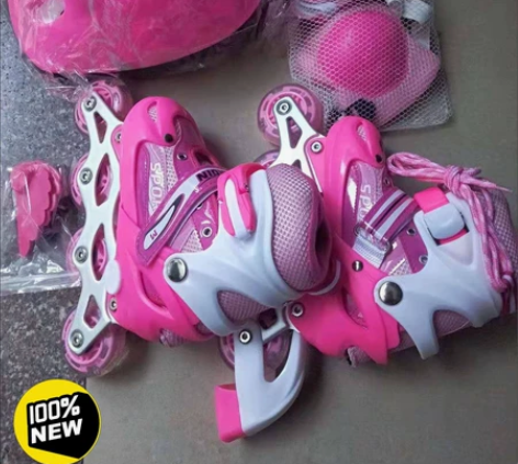 店铺倒闭，低价处理一批儿童溜冰鞋初学者旱冰...