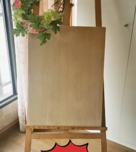 木质画架，画板还没开封。买回来就没用。 仅...