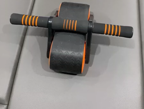 健腹轮自动回弹收腹练腰腹肌橙色 感兴趣的话...