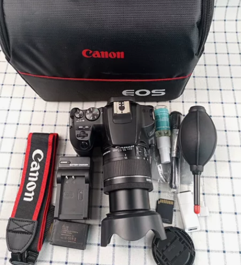 佳能单反相机200d 二代套机，带原佳能原...