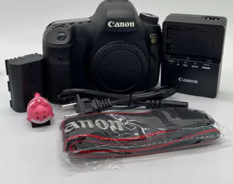 9成新佳能 EOS 6D 机身油光，磕碰划...