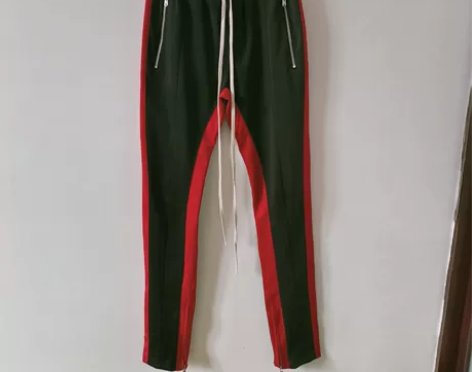 fog5th第五季黑红校裤（95新） 买来...