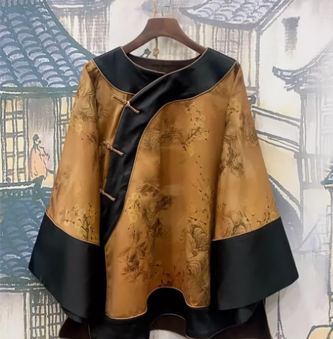 55姆米重缎香云纱太太服 全新正品    ...