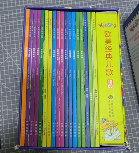 正版现货 wee sing 欧美经典儿歌 ...