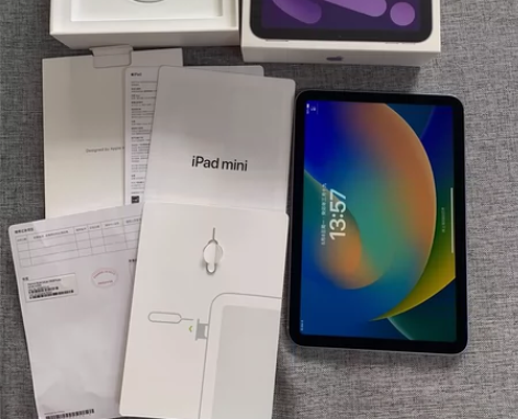 8月iPad mini6 256G插卡5G...