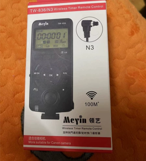 佳能口延时快门线,全新的 感兴趣的话点“我...