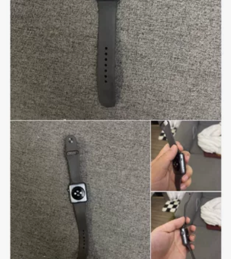 在闲鱼购置Apple watch3加一条磁...