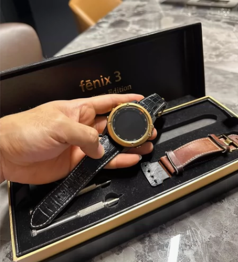 Garmin佳明Fenix3玫瑰金旗舰套装...