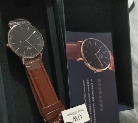 dw手表男 CLASSIC幻影系列皮带石英...