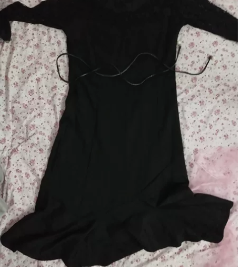 连衣裙，拉夏贝尔，被我剪掉标签了，M码！非...