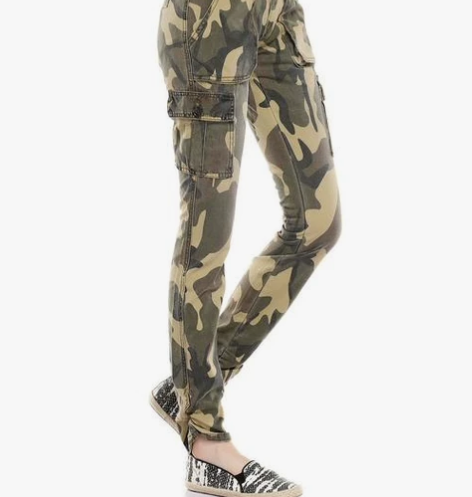 27码英国女士迷彩工装裤Lee Coope...