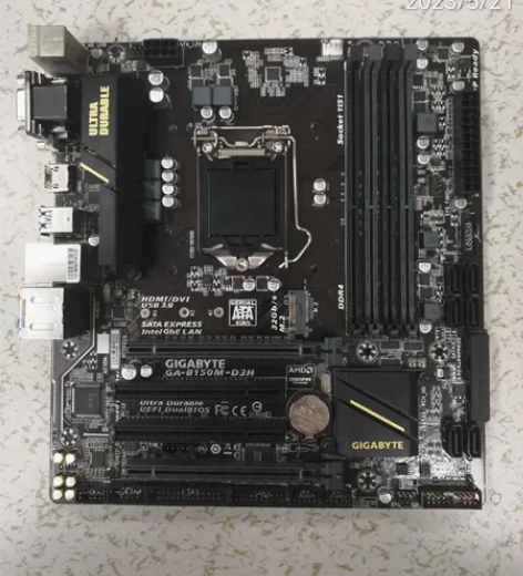 主板品牌：技嘉 B150M-D3H。 主板...