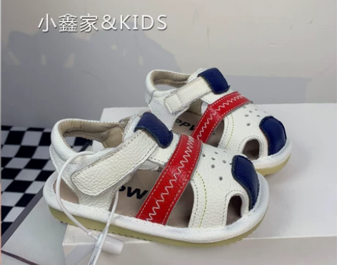?宝宝凉鞋男婴幼儿0-1-3岁学步鞋夏季真...